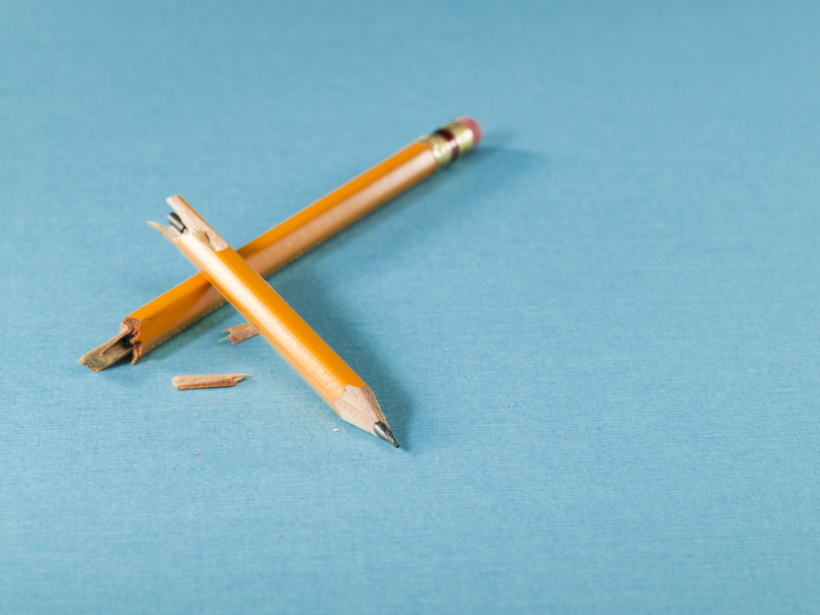 Pencil office concept